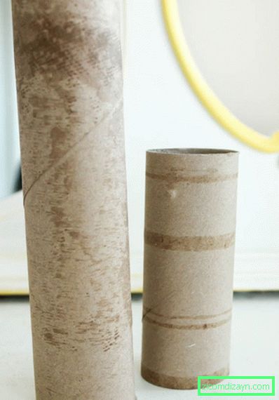Rukavice od toalet papira i papirnih peškira