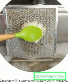 Čišćenje filtera masti za ekstrakciju